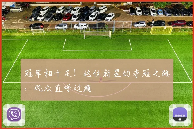 冠军相十足！这位新星的夺冠之路，观众直呼过瘾